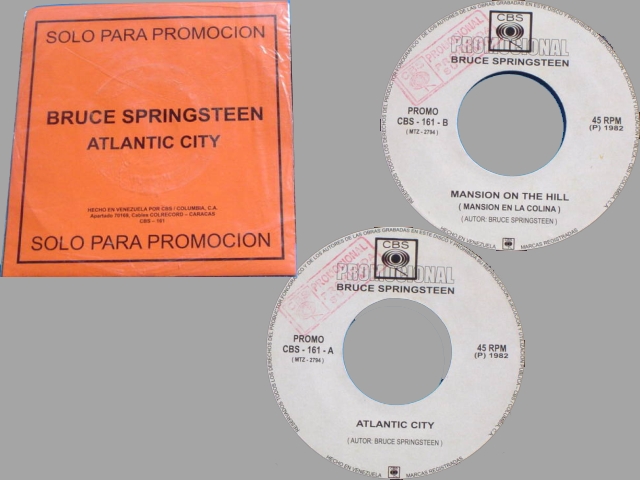 Bruce Springsteen - ATLANTIC CITY / MANSION ON THE HILL